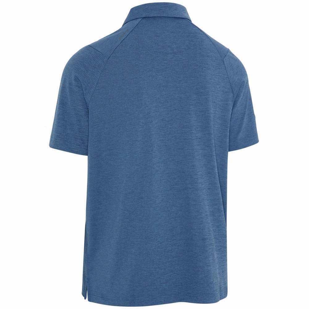 Callaway Ventilated Classic Jacquard Polo Shirt - Peacoat Sleek And Stylish