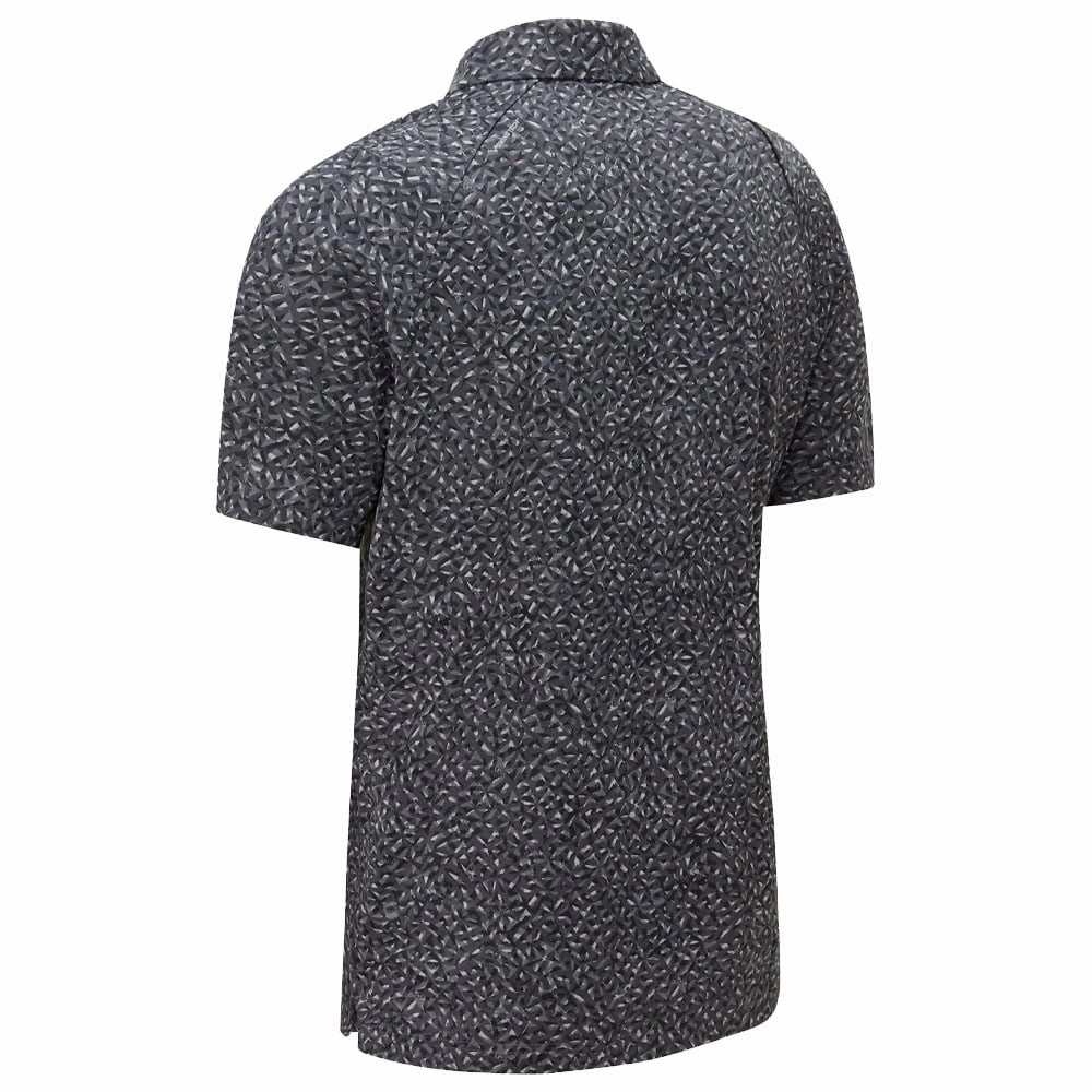 polo neck SoftTouchFinish Callaway Ventilated Opti-Dri Swing Tech Polo Shirt - Asphalt