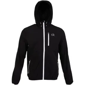 Textured Finish retro look Calvin Klein 24/7 Ultra-Lite Jacket - Black