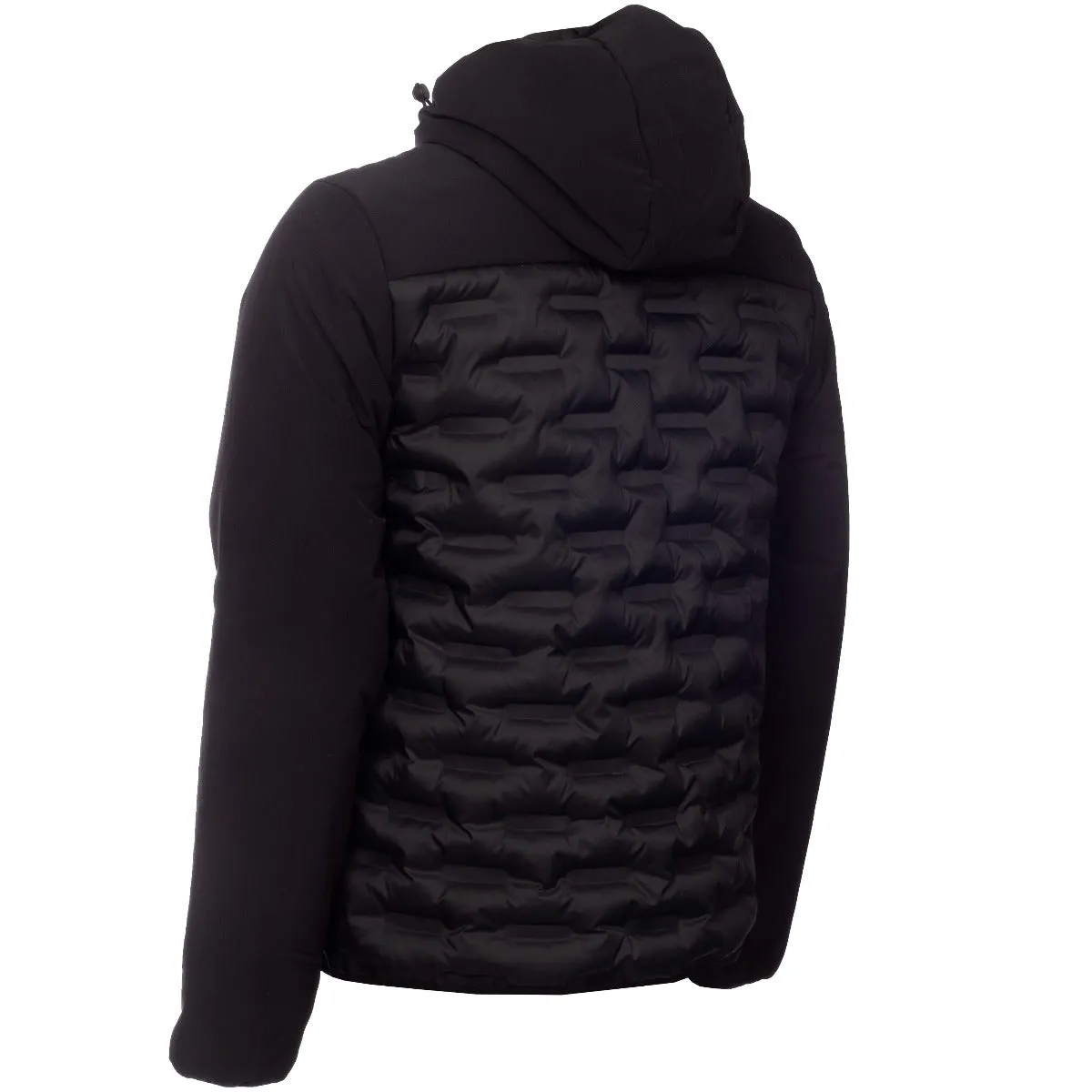 Calvin Klein Bridgeport Padded Jacket - Black Quick Release Fasteners