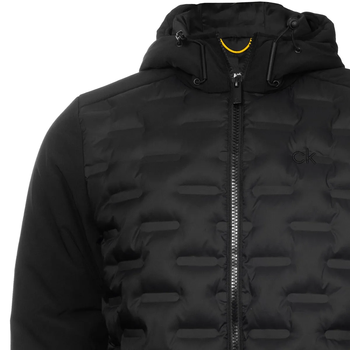 Zippered Vents Calvin Klein Bridgeport Padded Jacket - Black