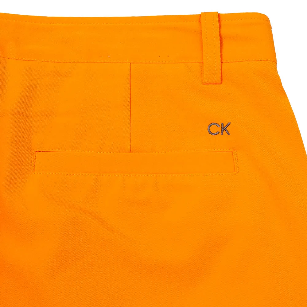 ElasticHem picnic wear Calvin Klein Bullet Regular Fit Stretch Shorts - Orange