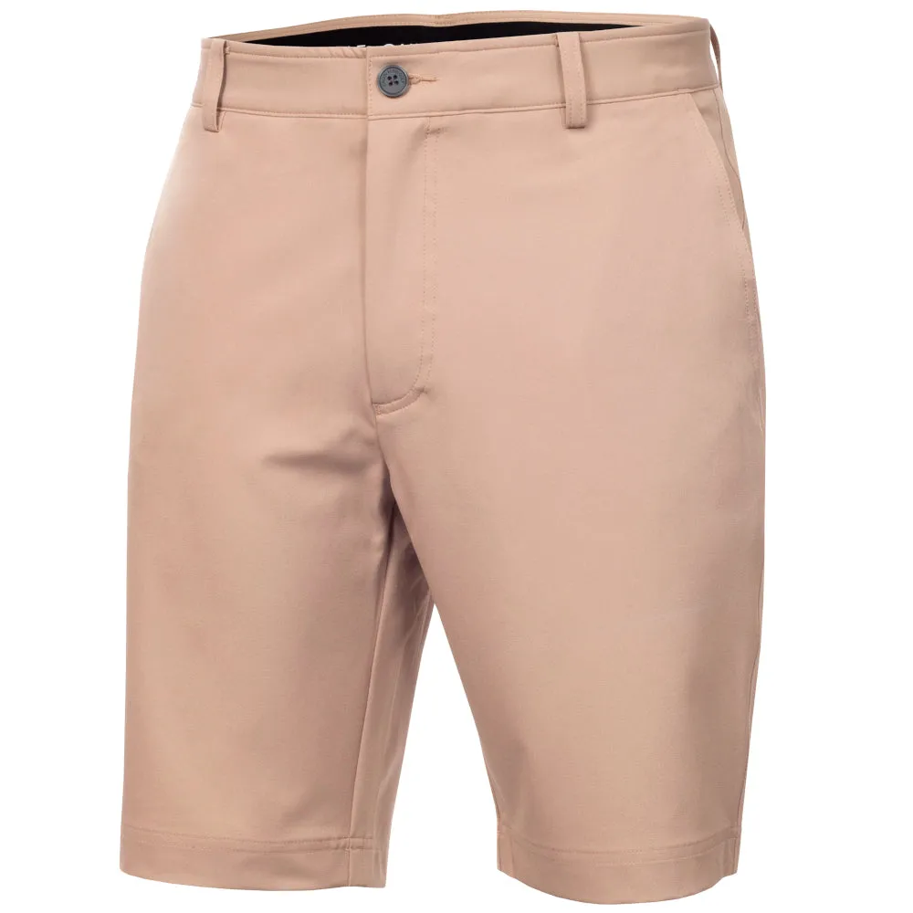 Temperature Regulating Blend Wool blend Calvin Klein Bullet Stretch Shorts - Stone