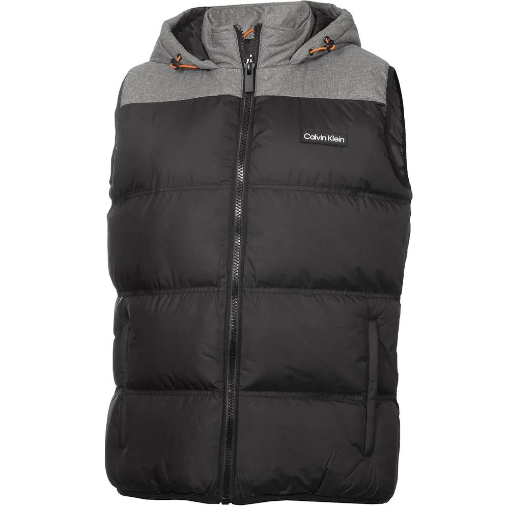 Calvin Klein Elmswell Hybrid Gilet - Black familiar fraction