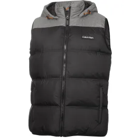 Calvin Klein Elmswell Hybrid Gilet - Black familiar fraction