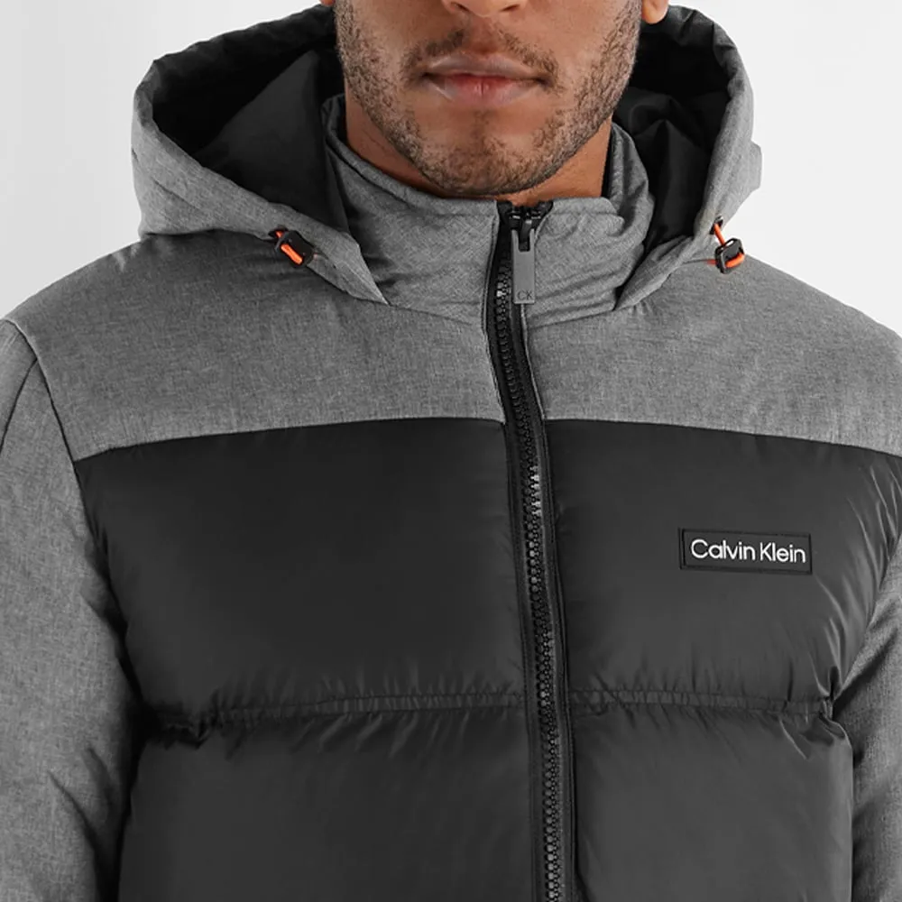 Lightweight Insulation Technology Calvin Klein Elmswell Hybrid Jacket - Black