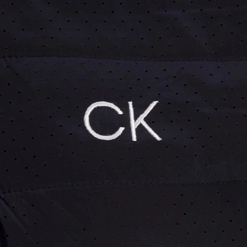 Calvin Klein Forest Lake Half Zip Jacket - White Faux Fur Collar