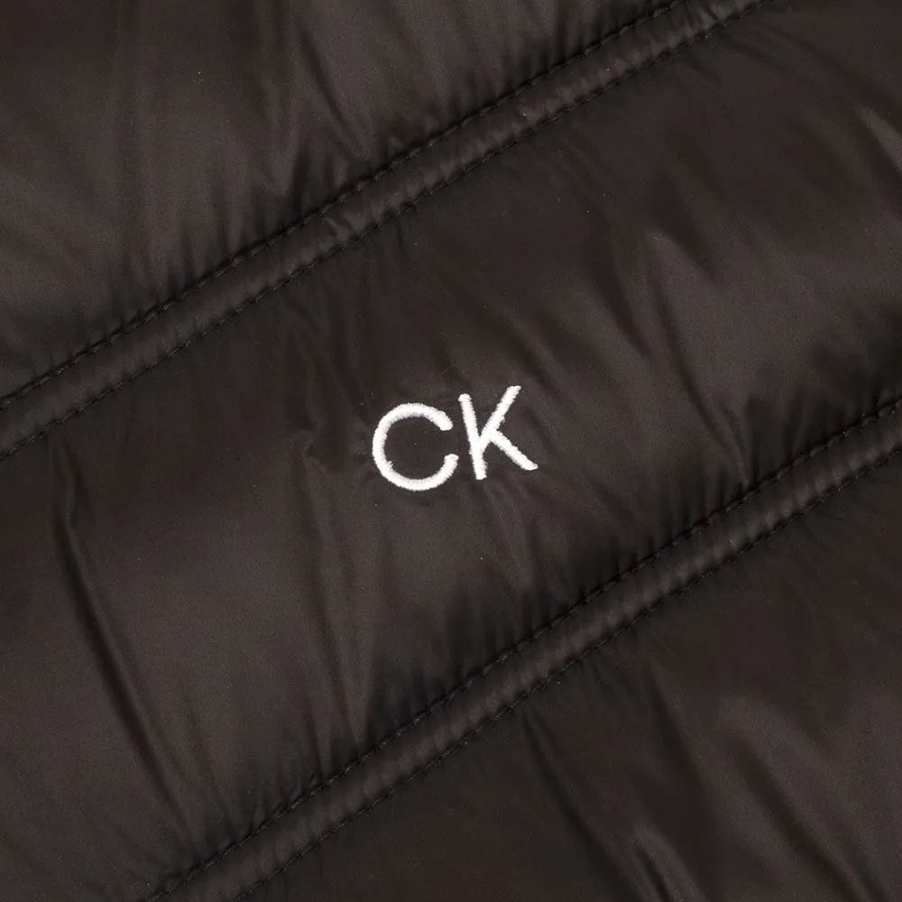 Calvin Klein Frontera Hybrid Gilet - Black Non Irritating Seams