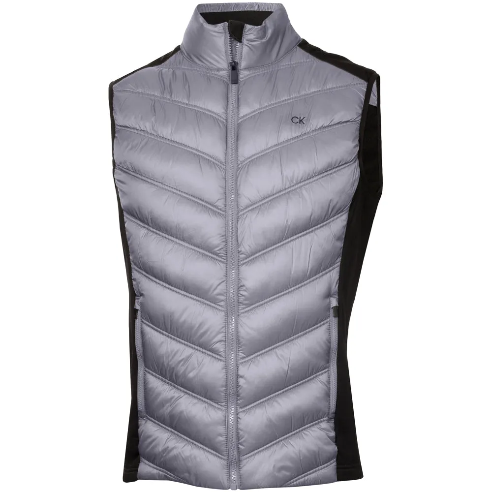 Calvin Klein Frontera Hybrid Gilet - Black/Silver classic clothing popular in hot regions