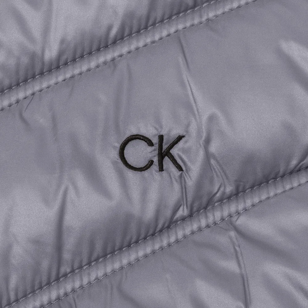 Temperature Regulating Fabric Calvin Klein Frontera Hybrid Gilet - Black/Silver