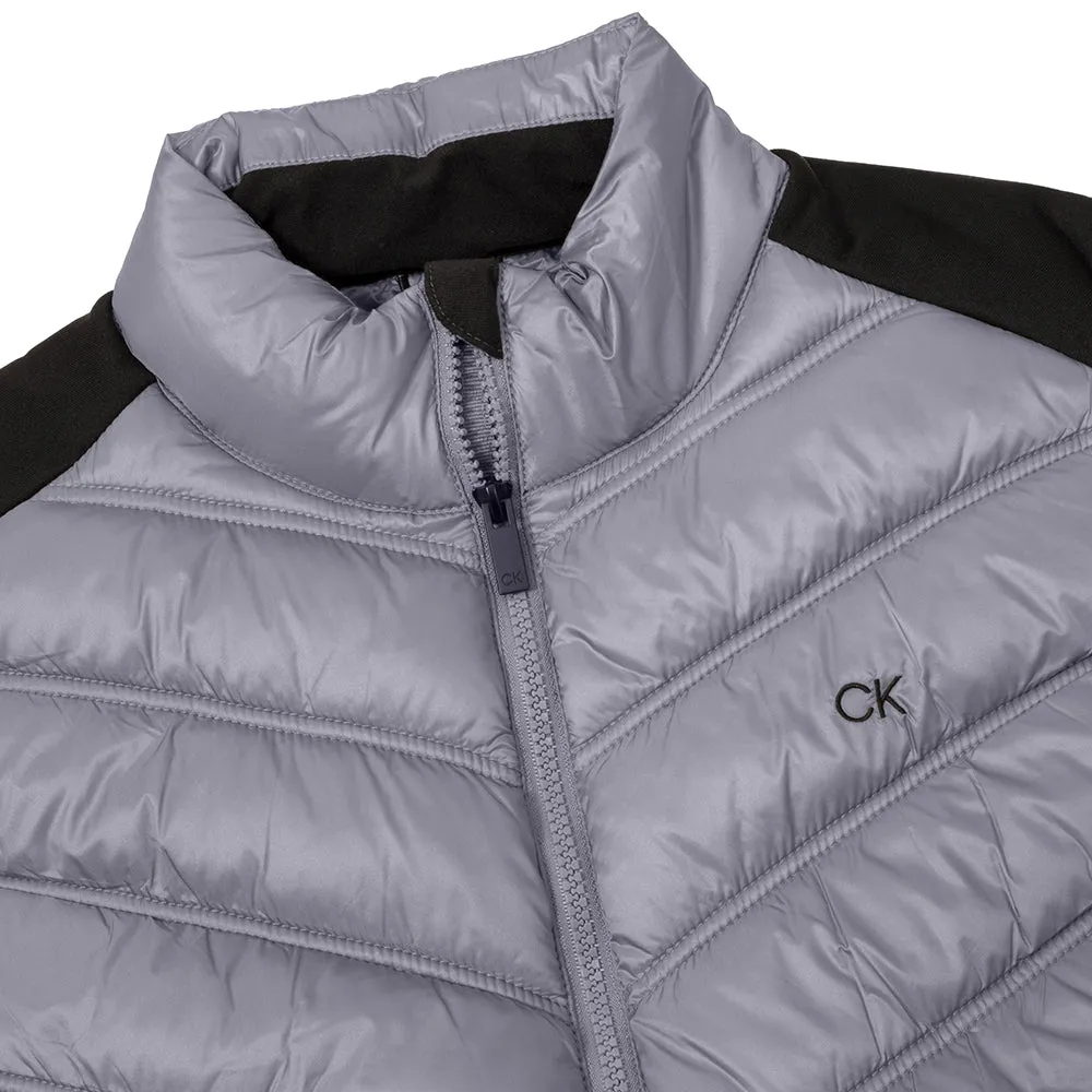 made in China Water Resistant Material Calvin Klein Frontera Hybrid Gilet - Black/Silver