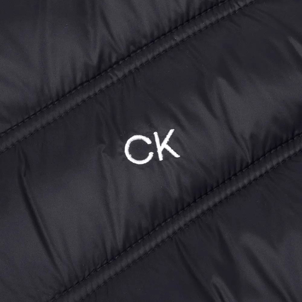 Slim Fit Silhouette Layered Comfort Calvin Klein Frontera Hybrid Gilet - Navy