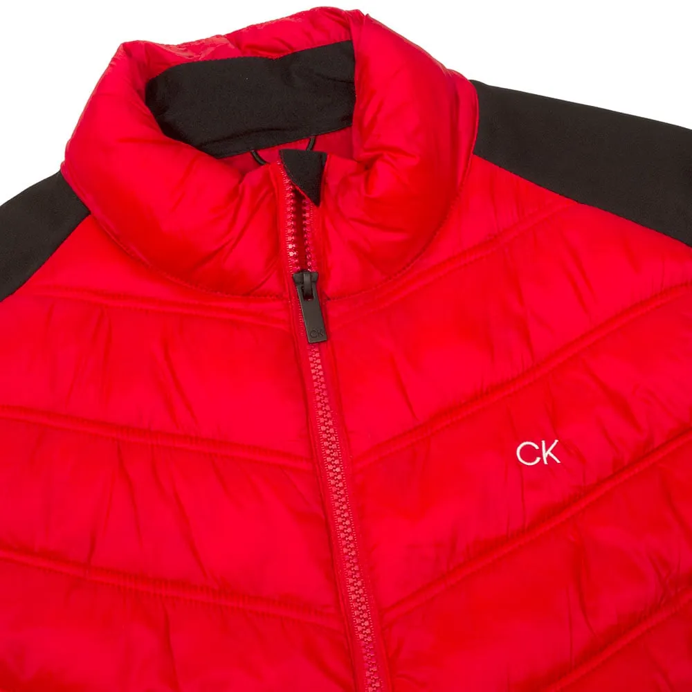 order Calvin Klein Frontera Hybrid Gilet - Red