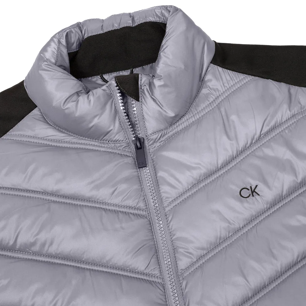Insulated Design UV Protective Calvin Klein Frontera Hybrid Jacket - Black/Silver