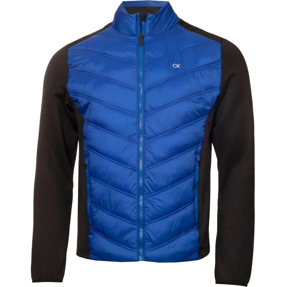 Calvin Klein Frontera Hybrid Jacket - Royal Quilted Insulation