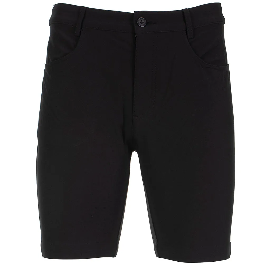 High-Performance Fit Calvin Klein Genius 4-Way Stretch Tapered Shorts - Black