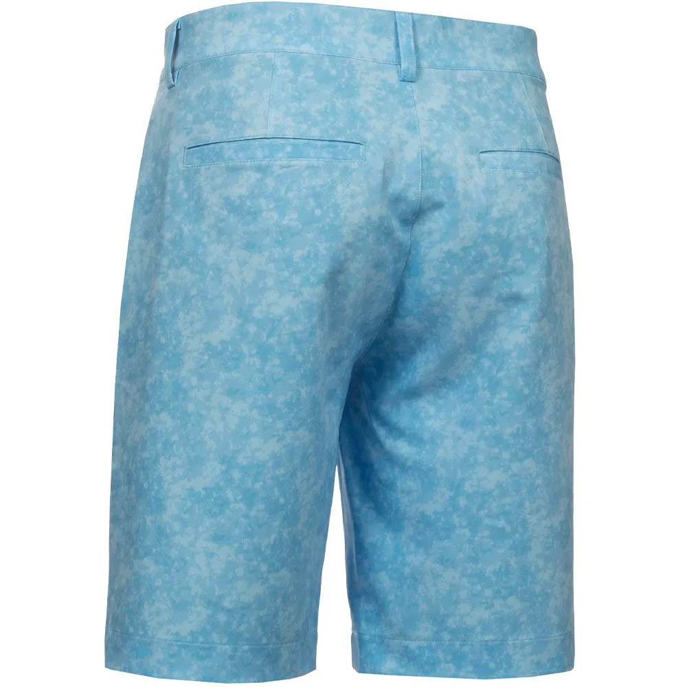 Calvin Klein Genius Printed Stretch Shorts - Boy Blue Ergonomic Panel Design