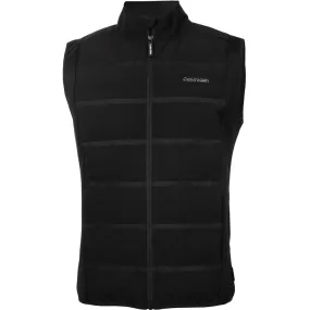 sedentary Spot Calvin Klein Houston Hybrid Full Zip Gilet - Black