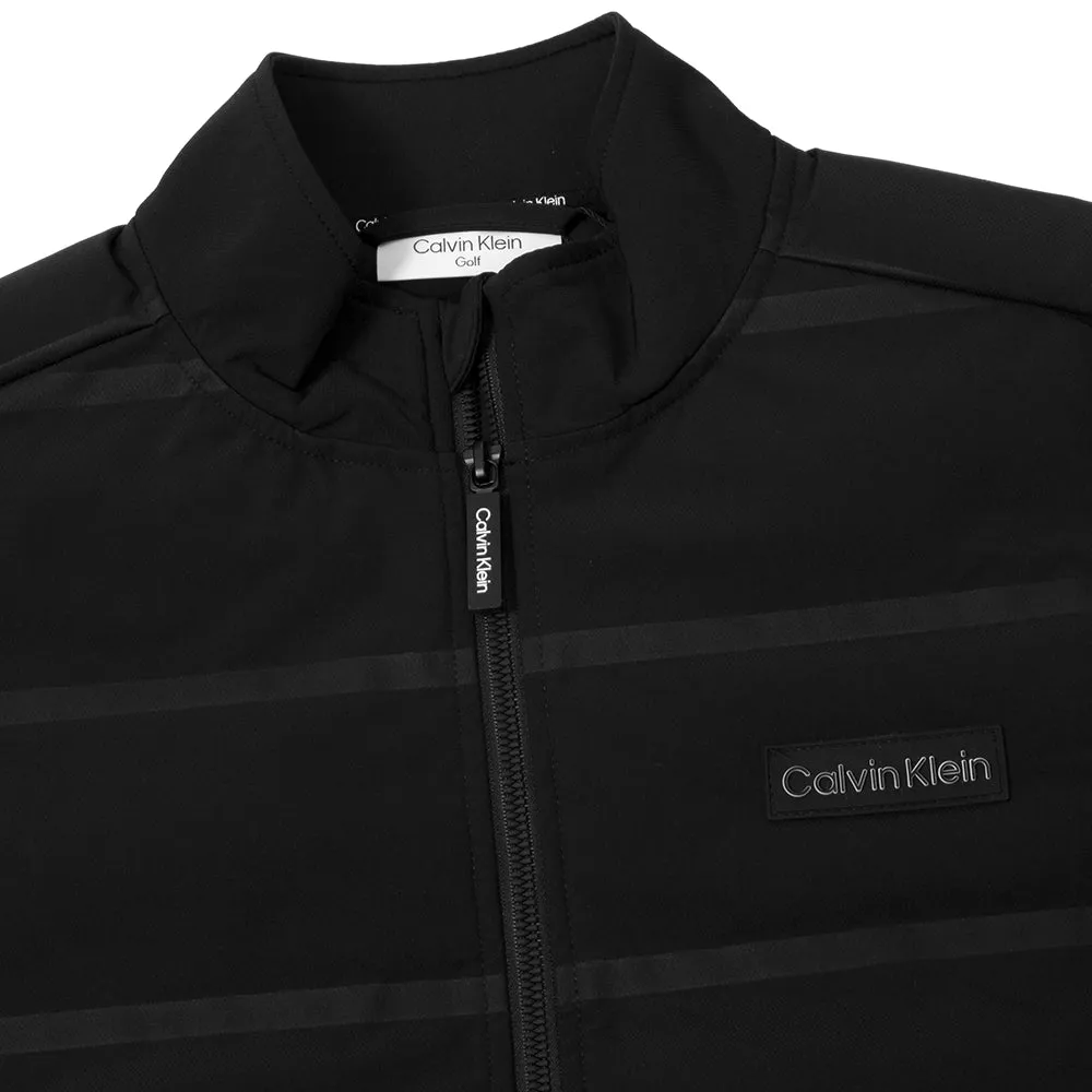finish Fashion Statement Calvin Klein Houston Hybrid Full Zip Gilet - Black