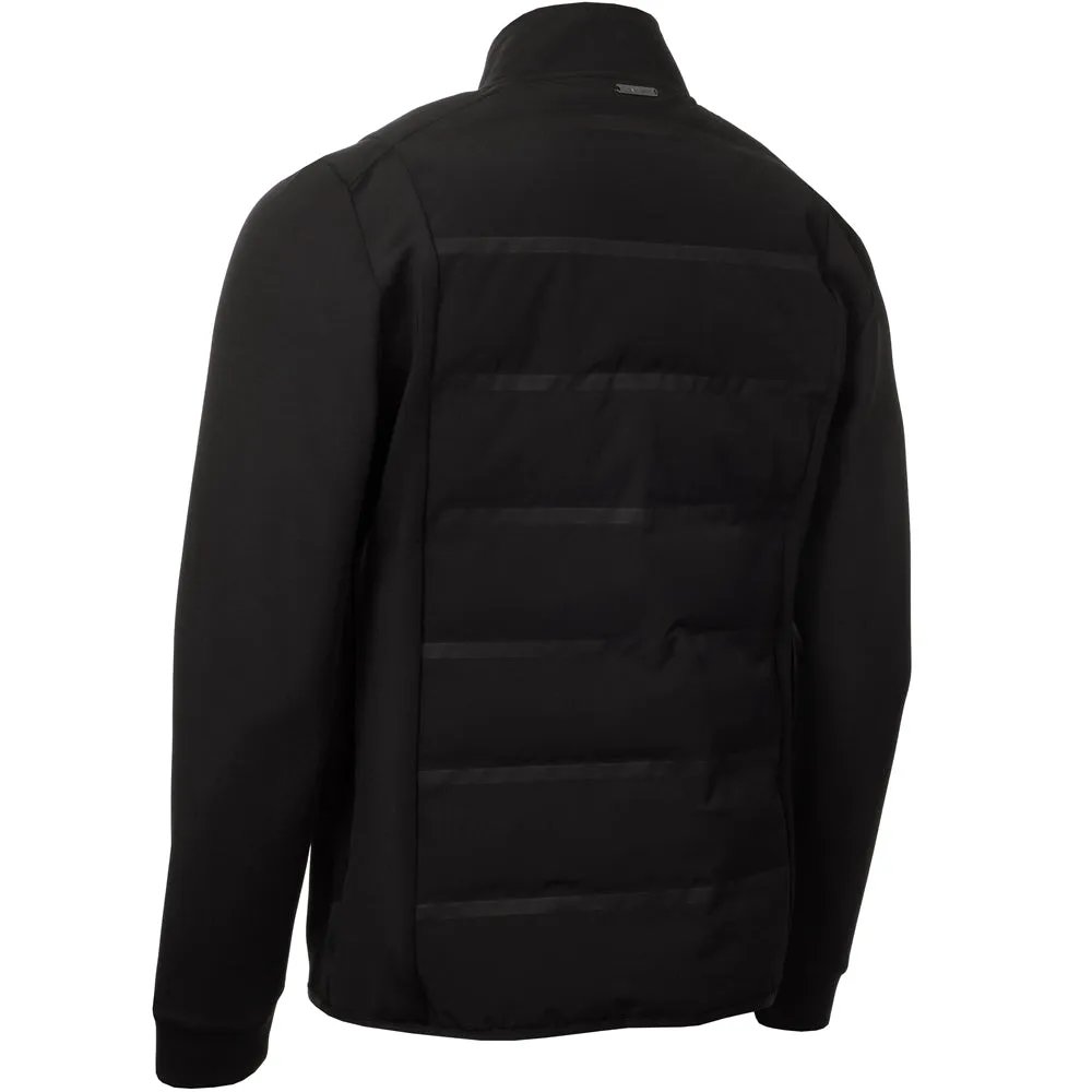Refined Style Moisture Managing Layer Calvin Klein Houston Hybrid Full Zip Jacket - Black