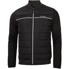 Calvin Klein Lincoln Bomber Jacket - Black windproof