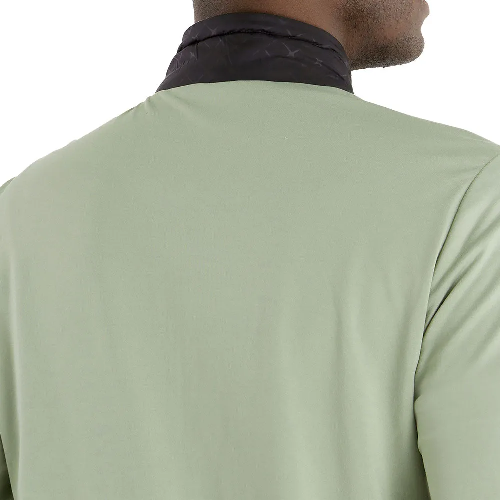 Polarized Sun Protection Calvin Klein Malden Hybrid Jacket - Cameo Green