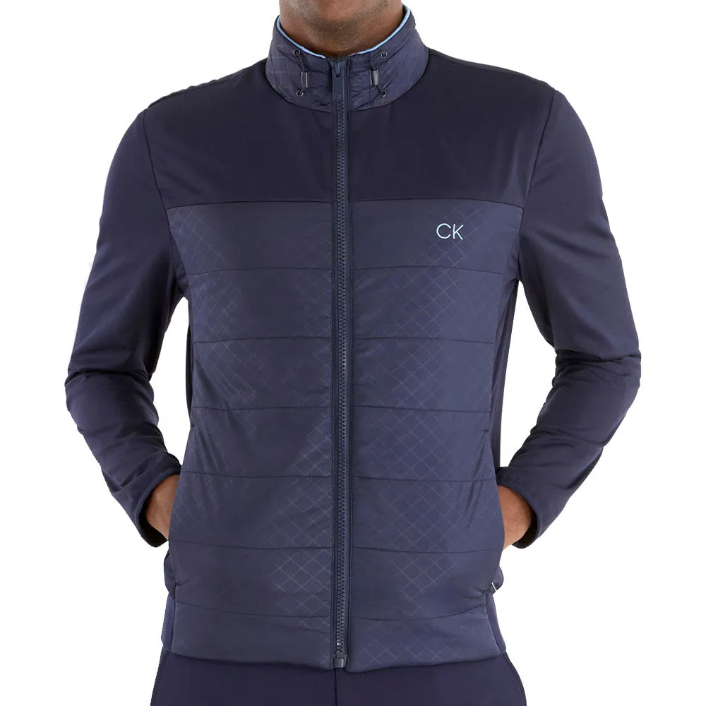 Magnetic Closures Calvin Klein Malden Hybrid Jacket - Navy