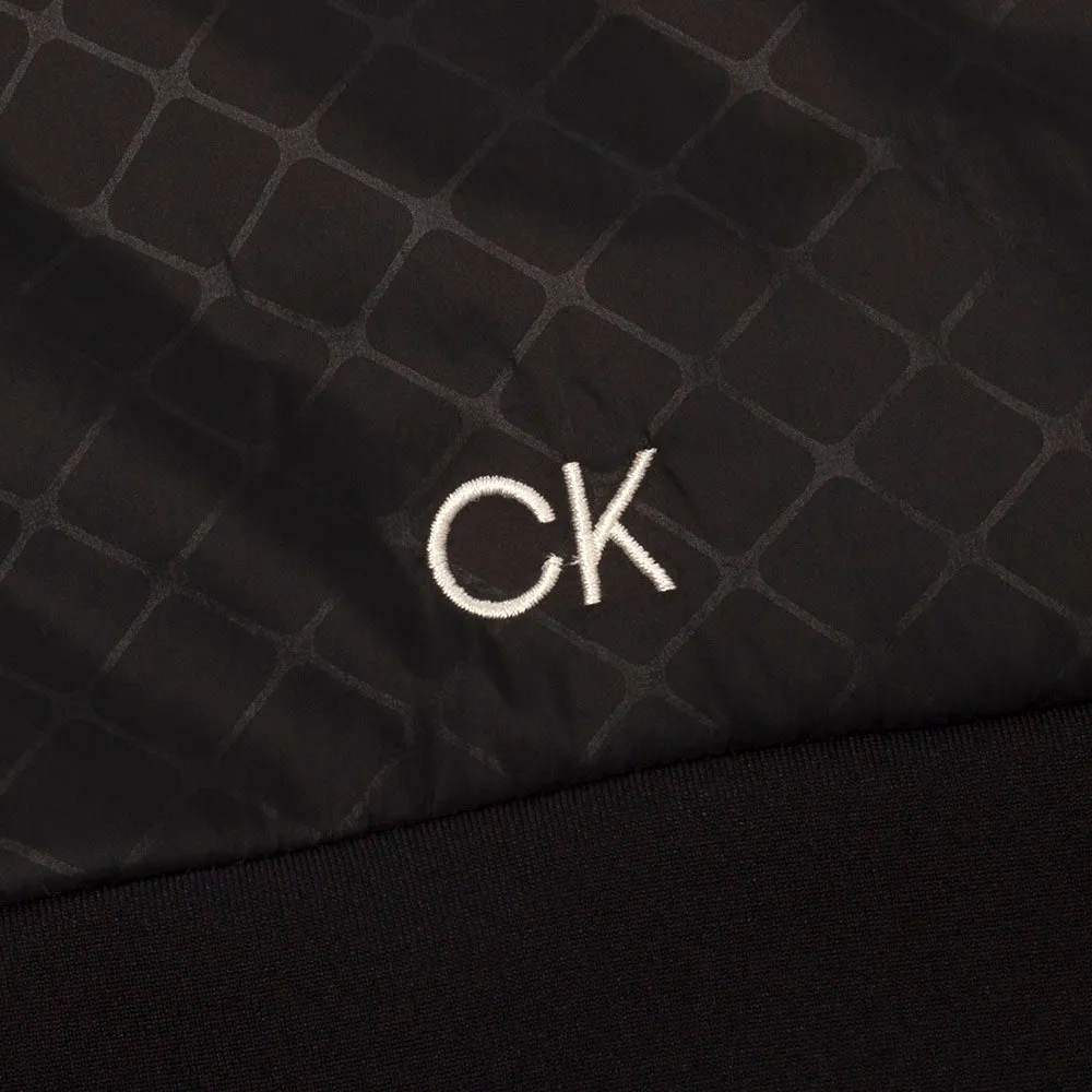 Calvin Klein Monte Full Zip Layering Jacket - Black OdorResistantFabric