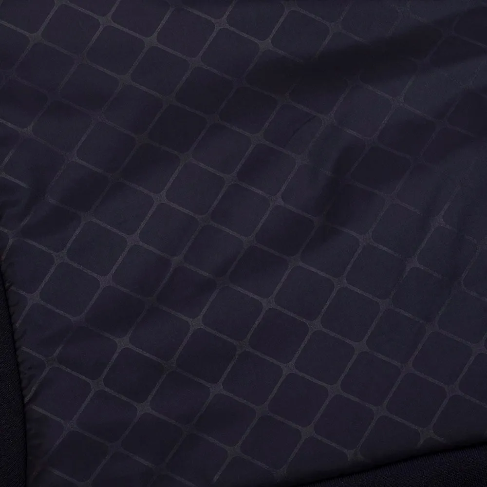 Calvin Klein Monte Full Zip Layering Jacket - Navy MeshLinedVents Compressed Packing Design