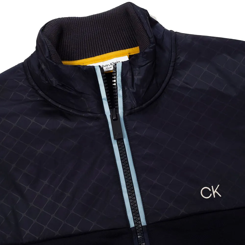 Calvin Klein Monte Full Zip Layering Jacket - Navy SoftInnerLayer Timeless Piece