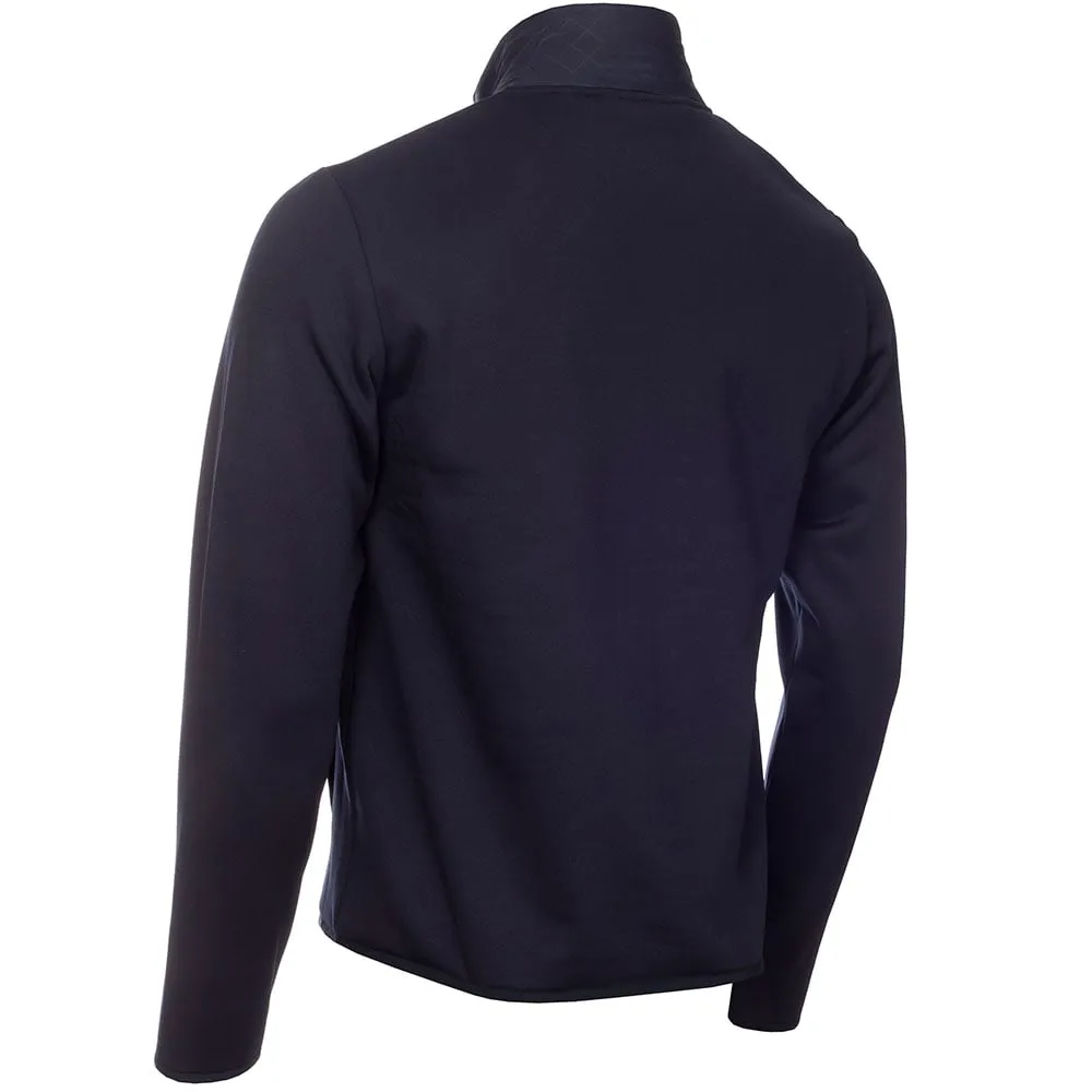 Calvin Klein Monte Full Zip Layering Jacket - Navy Ventilation System ConvertibleCollar