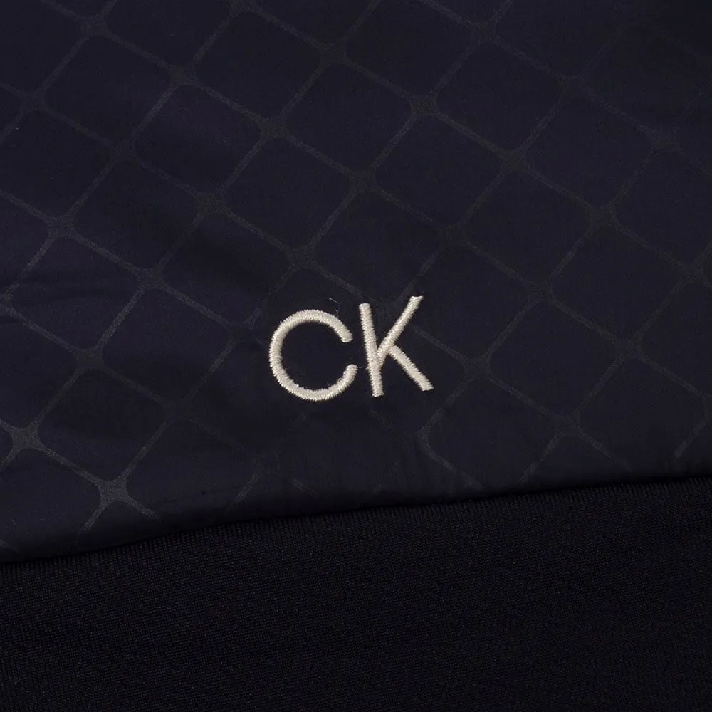 All Season Versatility Calvin Klein Monte Full Zip Layering Jacket - Navy