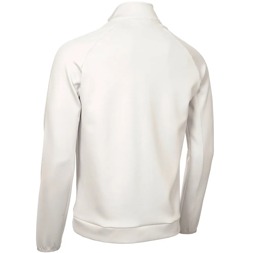 Frictionless Lining SoftshellTexture Calvin Klein Parkbury Full Zip Jacket - Silver Cloud
