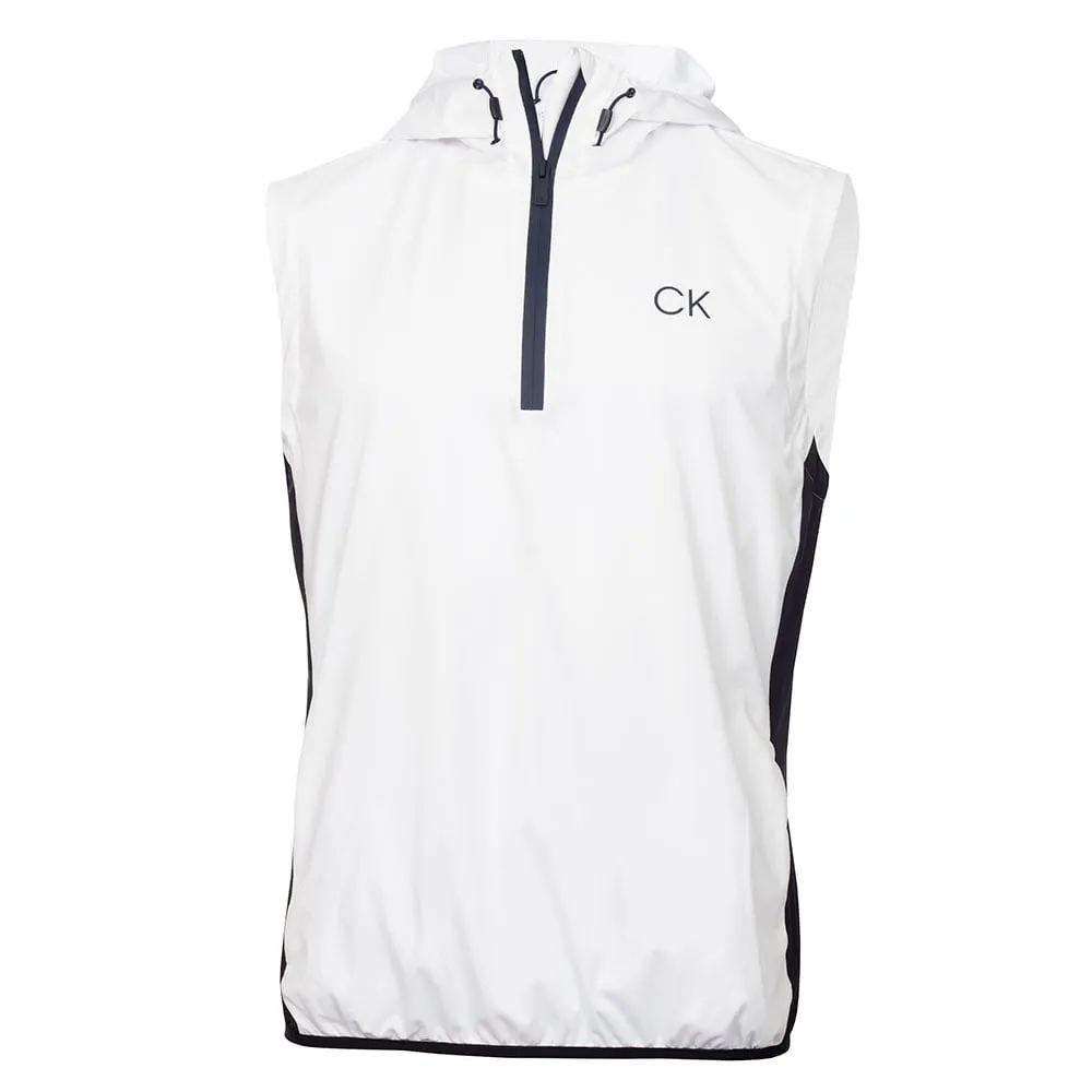 Secure Pockets abnormal Calvin Klein Pebble Gilet - White