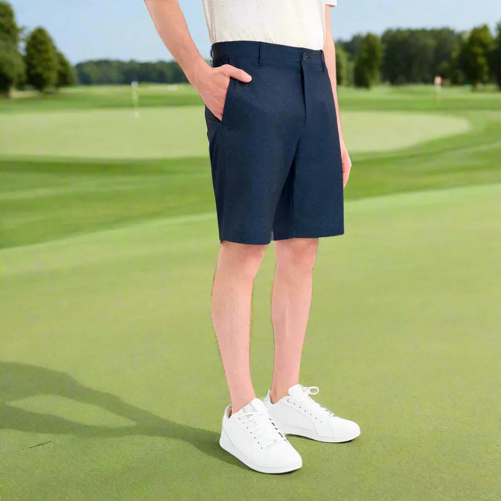 Calvin Klein Printed Bullet Shorts - Navy Anti Static Technology