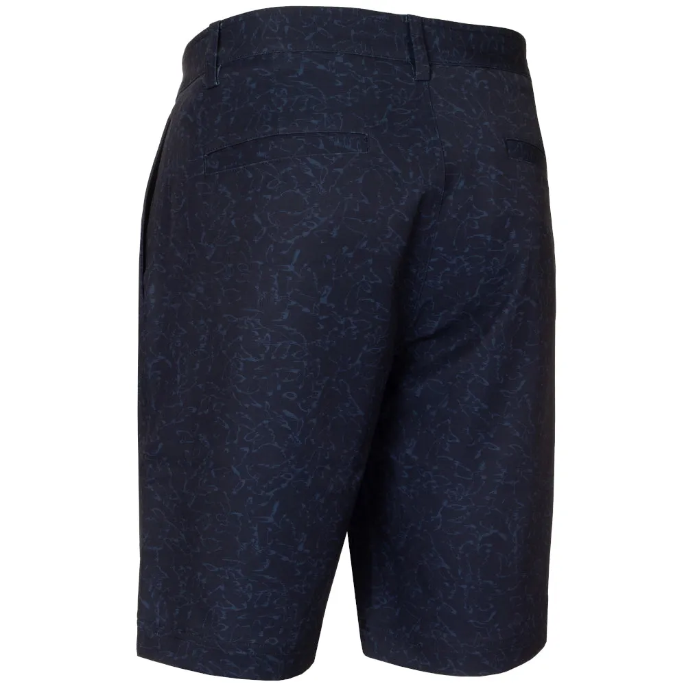 Calvin Klein Printed Bullet Shorts - Navy men's clothing