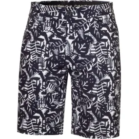 Urban Fashion Quick Dry Technology Calvin Klein Printed Genius Shorts - Evening Blue/White