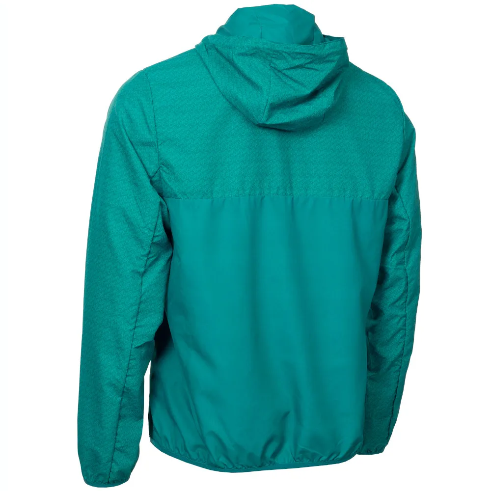 Calvin Klein Printed Windbreaker Jacket - Sea Green Breathable Membrane