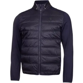 Calvin Klein Rangewood Full Zip Hybrid Jacket - Evening Blue Odor Resistant Finish Taped Seams