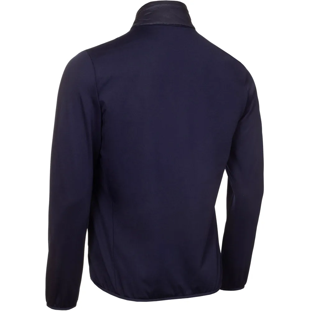 Calvin Klein Rangewood Full Zip Hybrid Jacket - Evening Blue Ultra Lightweight Design Layering Compatible Cut