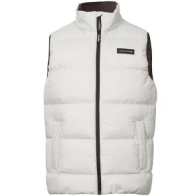 Flexible Fit Calvin Klein Rivington Padded Gilet - Silver