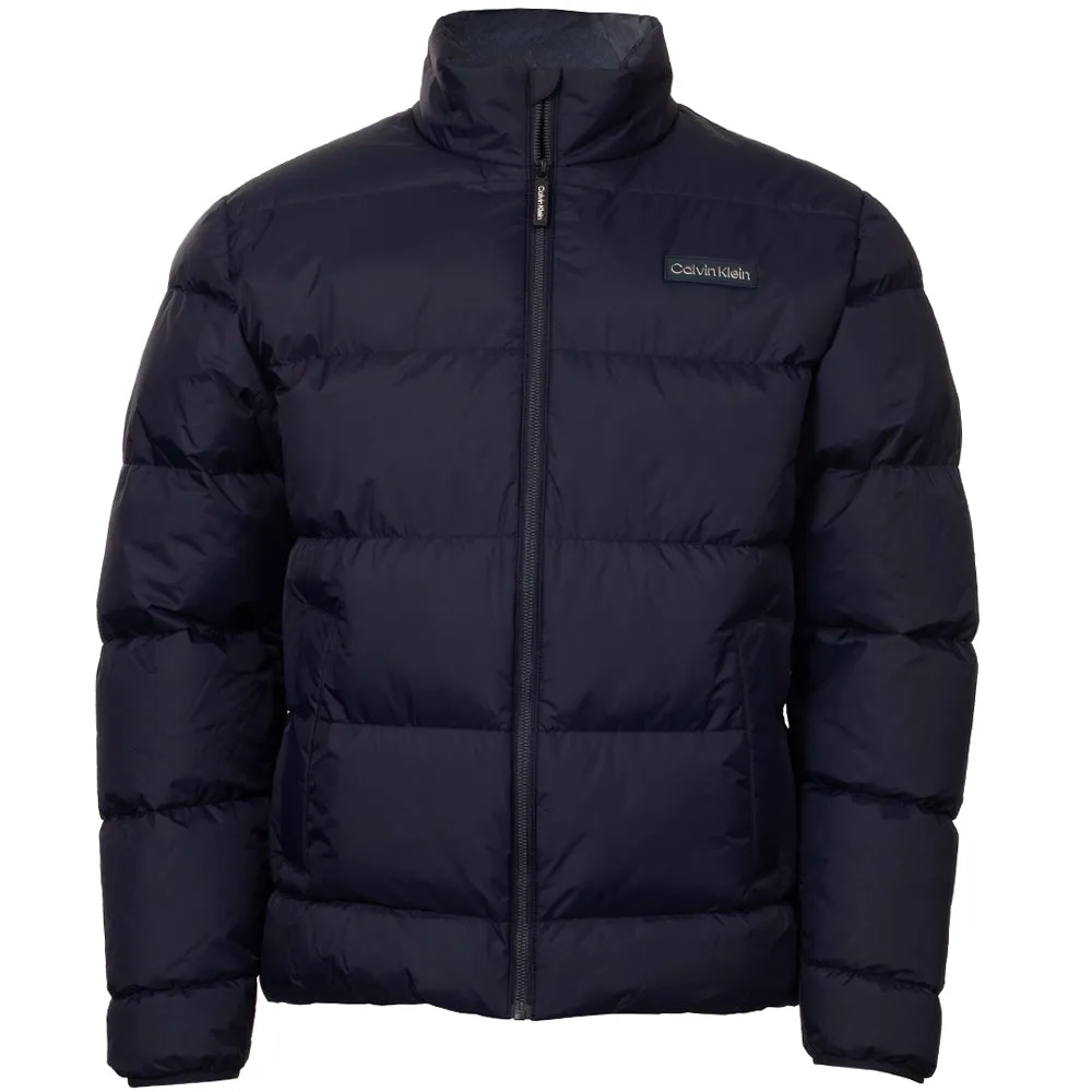 Calvin Klein Rivington Padded Jacket - Navy Subtle Design Detail