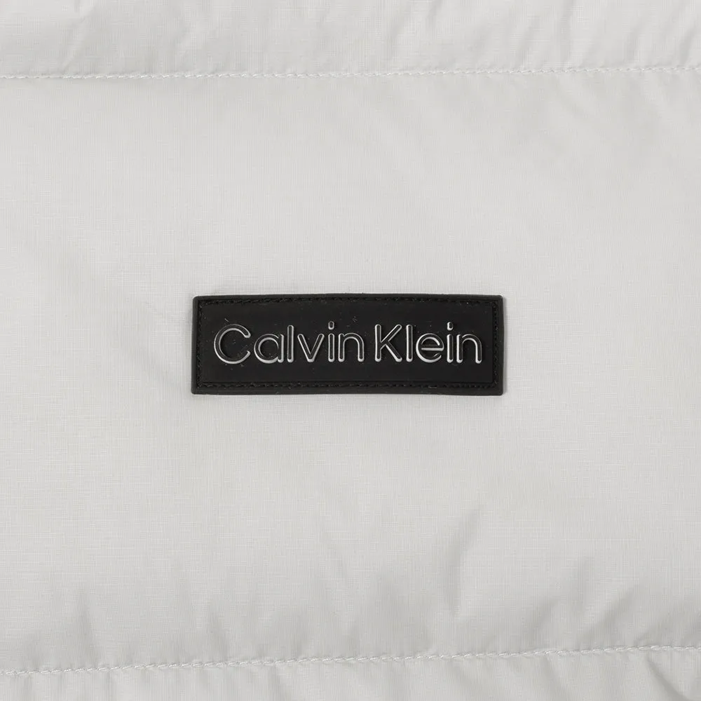Calvin Klein Rivington Padded Jacket - Silver Wrinkle Resistant