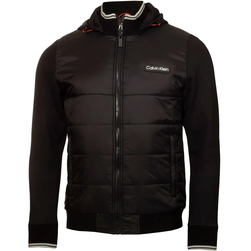 Calvin Klein Somme Valley Hybrid Jacket - Black Basic Fit