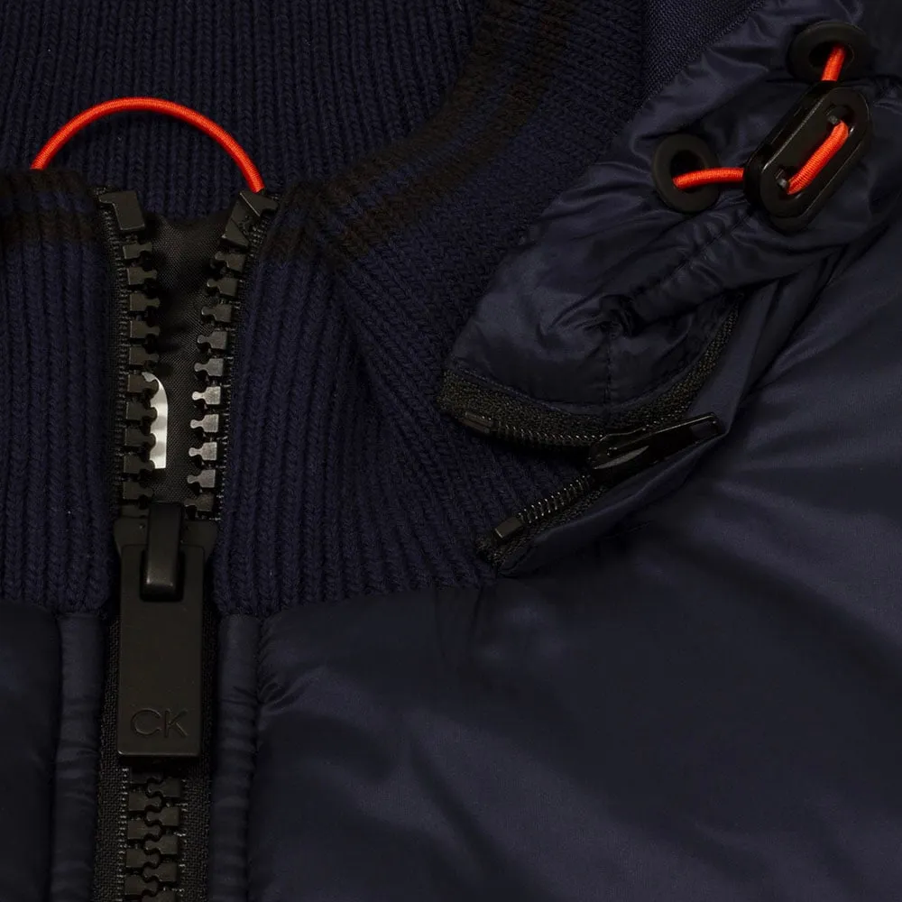 Calvin Klein Somme Valley Hybrid Jacket - Peacoat Temperature Regulating Tech