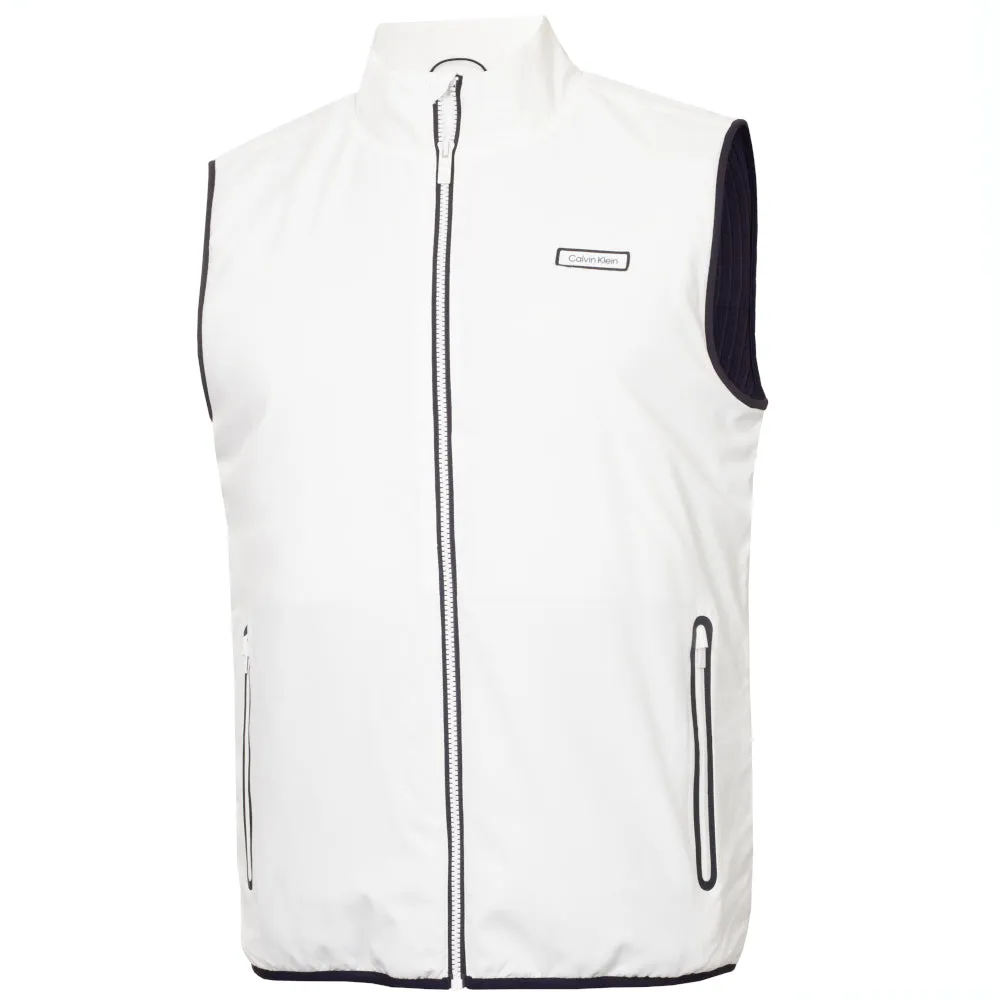 Abrasion Resistant Panels Workwear Calvin Klein Trinity Lightweight Gilet - White