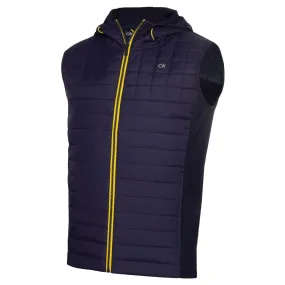 Calvin Klein Vardon Hybrid Gilet - Navy recipe comfortable in heat