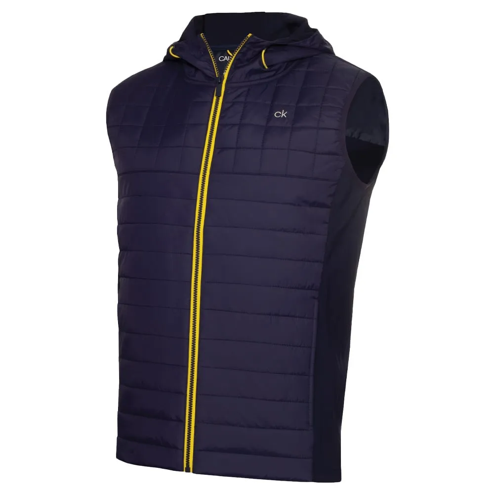 Calvin Klein Vardon Hybrid Gilet - Navy recipe comfortable in heat