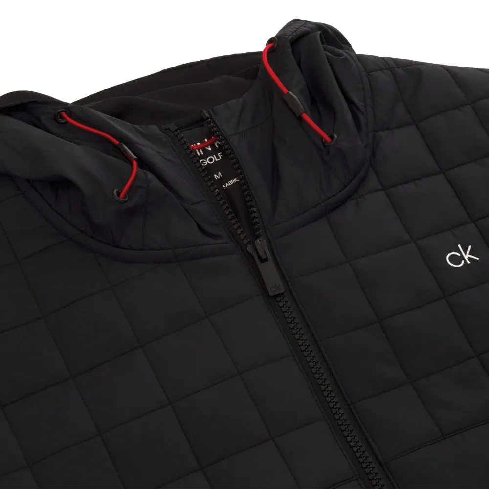 Calvin Klein Vardon Hybrid Gilet - Power Red/Black Reinforced Edges