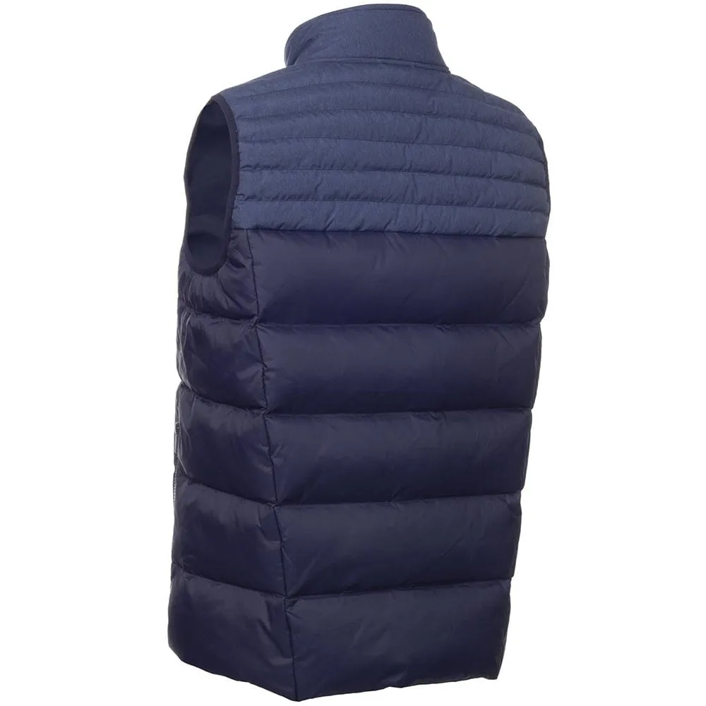 Breathable mesh lining Durable Zipper Closures Calvin Klein Voltron Padded Gilet - Navy